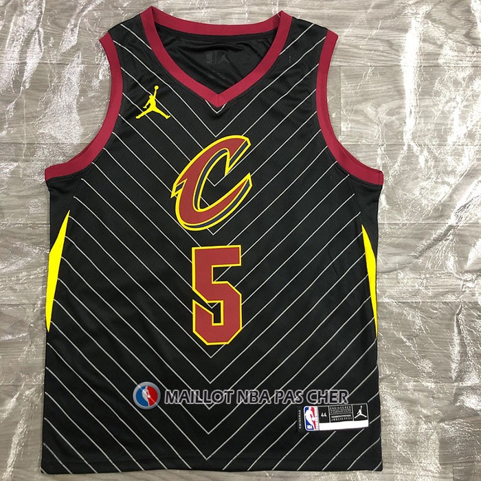 Maillot Cleveland Cavaliers Dennis Smith JR. NO 5 Statement 2020-21 Noir
